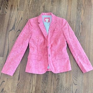 J. Crew linen blazer, Size 0